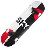 Skateboard Action One ABEC-7, Aluminiu, 80 x 20 cm, negru, Aero