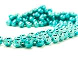 Sirag margele decorative Holly, albastru, 5m x 7.5 mm