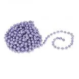 Sirag margele decorative Holly, mov, 3 m x 10 mm
