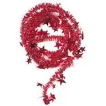 Beteala Holly stelute mari 6cm x 2m, rosu