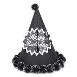 Coif funny petrecere Eventy negru, 18 cm