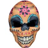 Masca Eventy Dia de los muertos portocaliu