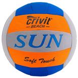 Minge Beach Volley Neopren, NO-SPLASH, no.5 Official Size, Sun gri