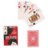 Set carti de joc Action Casino 8.7x6.2 cm, rosu
