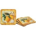 Set suport pluta pahare Gemma 4 bucati Lamai vintage