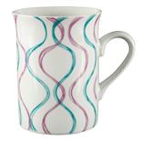 Cana ceramica amfora Gemma, 300 ml, 8x10 cm, verde violet