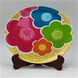 Farfurie Gemma intinsa 23 cm 8STX, model flori mari