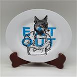 Farfurie Gemma intinsa 20 cm 7STX, Eat Out bleu