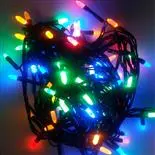 Instalatie 50 LED-uri mate, multicolore Holly, 5 m