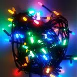 Instalatie 100 LED-uri mate, multicolore Holly, 9 m