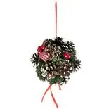 Sfera decorativa Holly, 15 cm