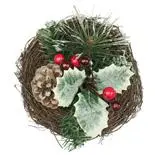 Cosulet decorativ Holly, 15 cm