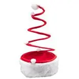 Caciula Craciun Holly cu arc si blanita