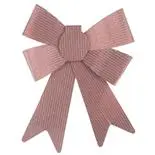 Funda Holly pastelata, cu striatii, 22 x 17 cm, roz