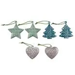 Set Holly 6 accesorii mix, metal