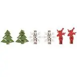 Set Holly 6 carlige mix