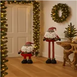 Decoratiune Santa Design Holly, multicolor, cu inaltime reglabila 48-82 cm