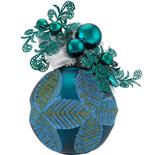 Glob Holly Giant, 20 cm, turquoise