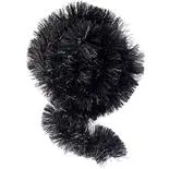 Beteala stralucitoare si lucioasa Holly, 9cm x 2m, negru
