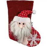 Cizmulita cadou Holly, Santa, 22.5x16 cm