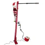 Decoratiune de Craciun animata, luminoasa, Animated Climbing Santa, 109cm,