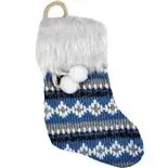 Cizmulita bleu pentru cadouri Holly, 24*16 cm