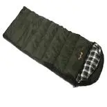 Sac de dormit Action One plic cu gluga Fiordland, 200+35 x 80cm, army