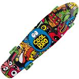 Penny Board cu roti luminoase 22, ABEC-7, PU, Aluminium, 90 KG Cool Bro