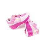 Pantofi sport cu roti si LED-uri Roz Marimea 28 King Sport