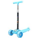 Trotineta copii Action One Balance Big Wheels, roti luminoase si late, albastru