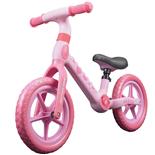 Bicicleta fara pedale pentru copii 2-5 ani Action One Spiky, 12 inch, roz