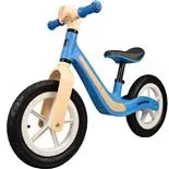 Bicicleta fara pedale cu lumini si muzica Toddler, roti gonflabile de cauciuc 12 inch, blue