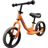 Bicicleta fara pedale Action One Strike, cu roti luminoase de 12 inch, orange