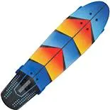 Penny Board Action One Hawaii Surfing, 26, aluminium truck, 100kg, roti albastre