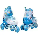 Role reglabile Action One Blue Dinosaur, roti luminoase din silicon,sina aluminiu,mar M (33-37),blue