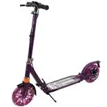 Trotineta Action One Desire cu doua amortizoare si frana pe disc, lila