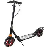 Trotineta Action One Desire cu doua amortizoare si frana pe disc, negru