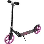 Trotineta Pliabila Action One Flow, cu cric, roti 200 mm lila, negru