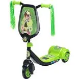 Trotineta de copii Action One Scout cu lumini si muzica, verde negru